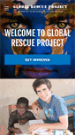 Mobile Screenshot of globalrescueproject.org